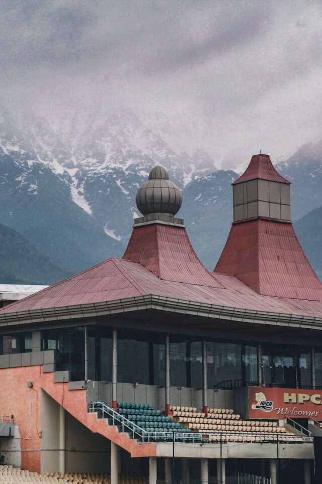 the dharamshala cricket stadium